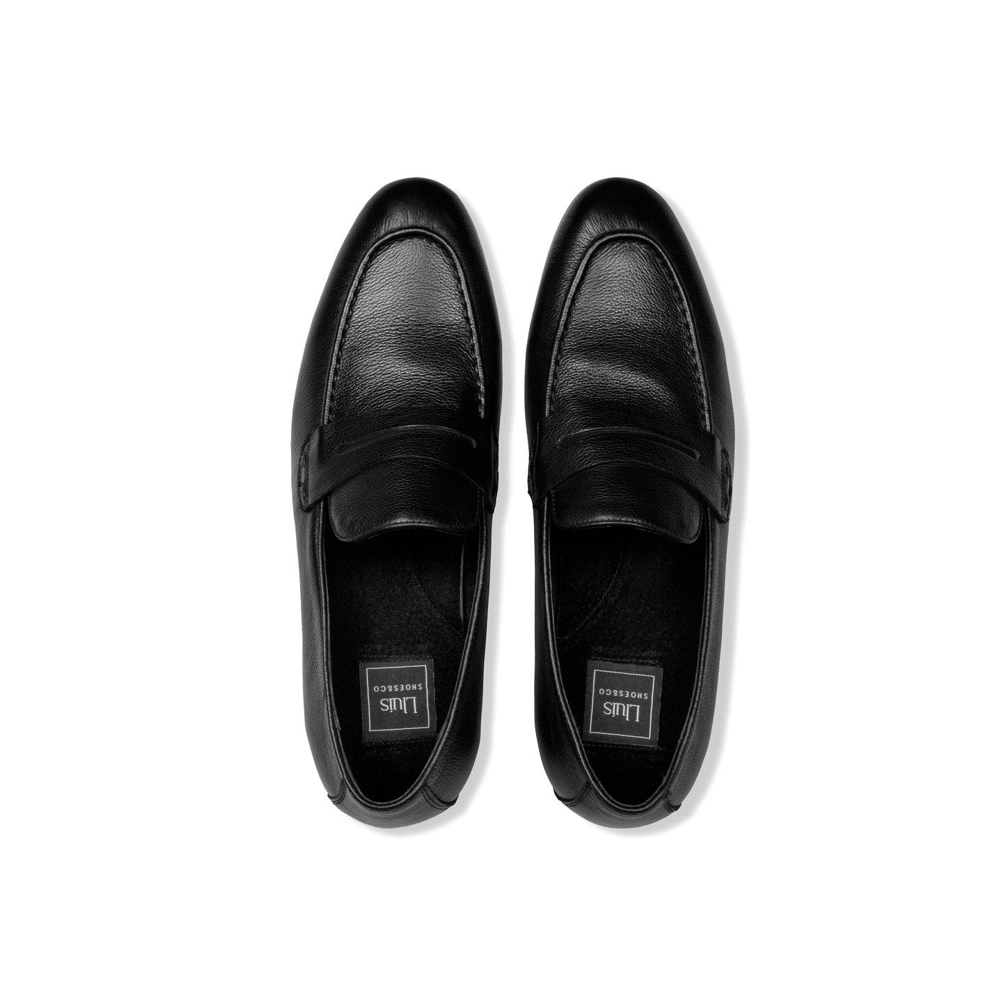 Lluis Shoes & Co Georgi Penny Loafer in Black