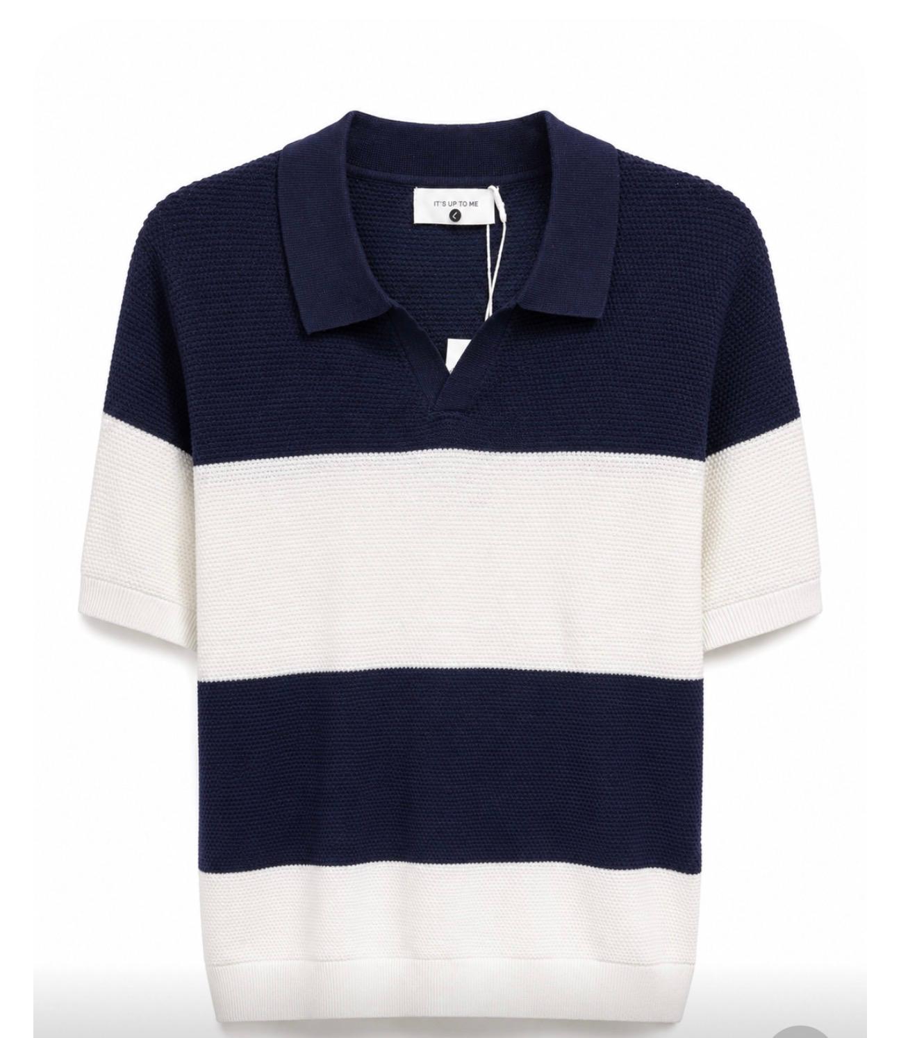 Boston Polo Top in Blue