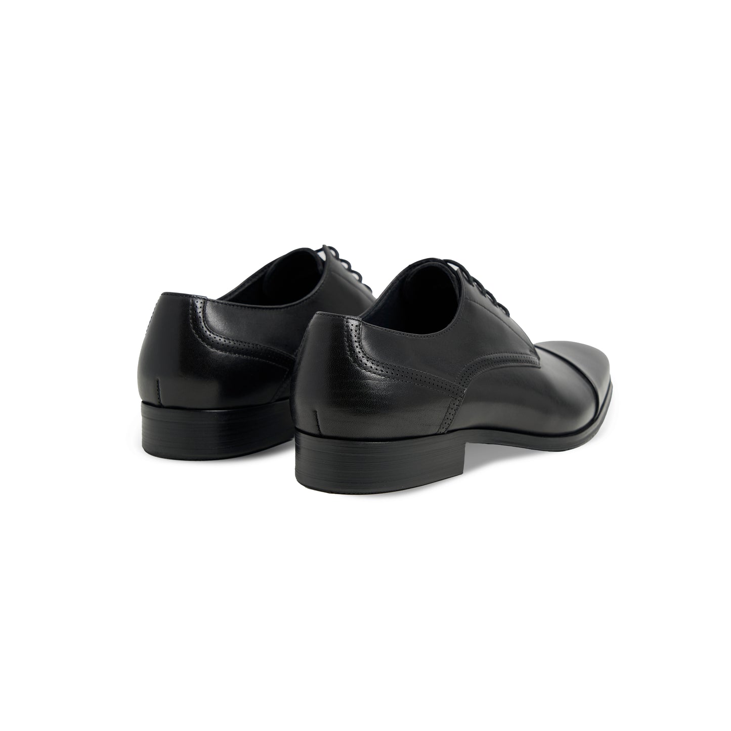 pair of black shoes