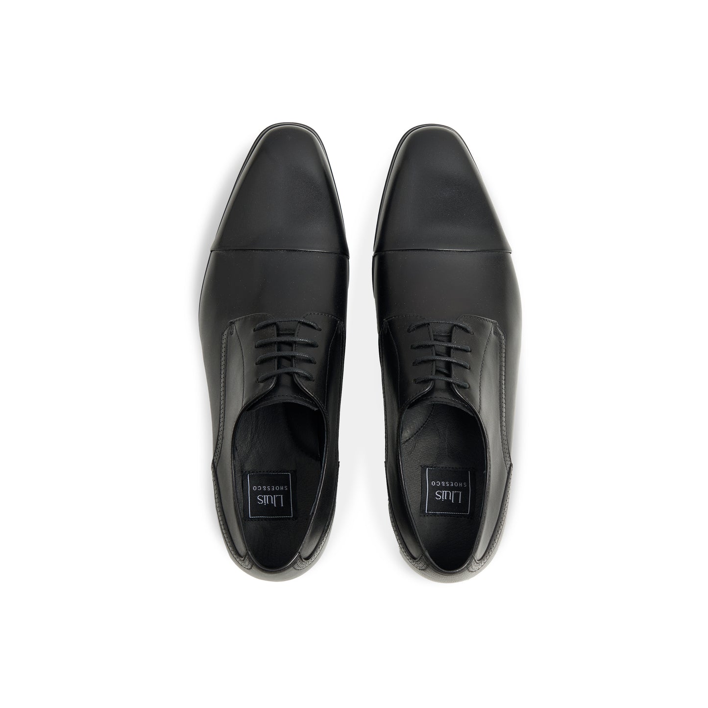 Pair of black formal shoes