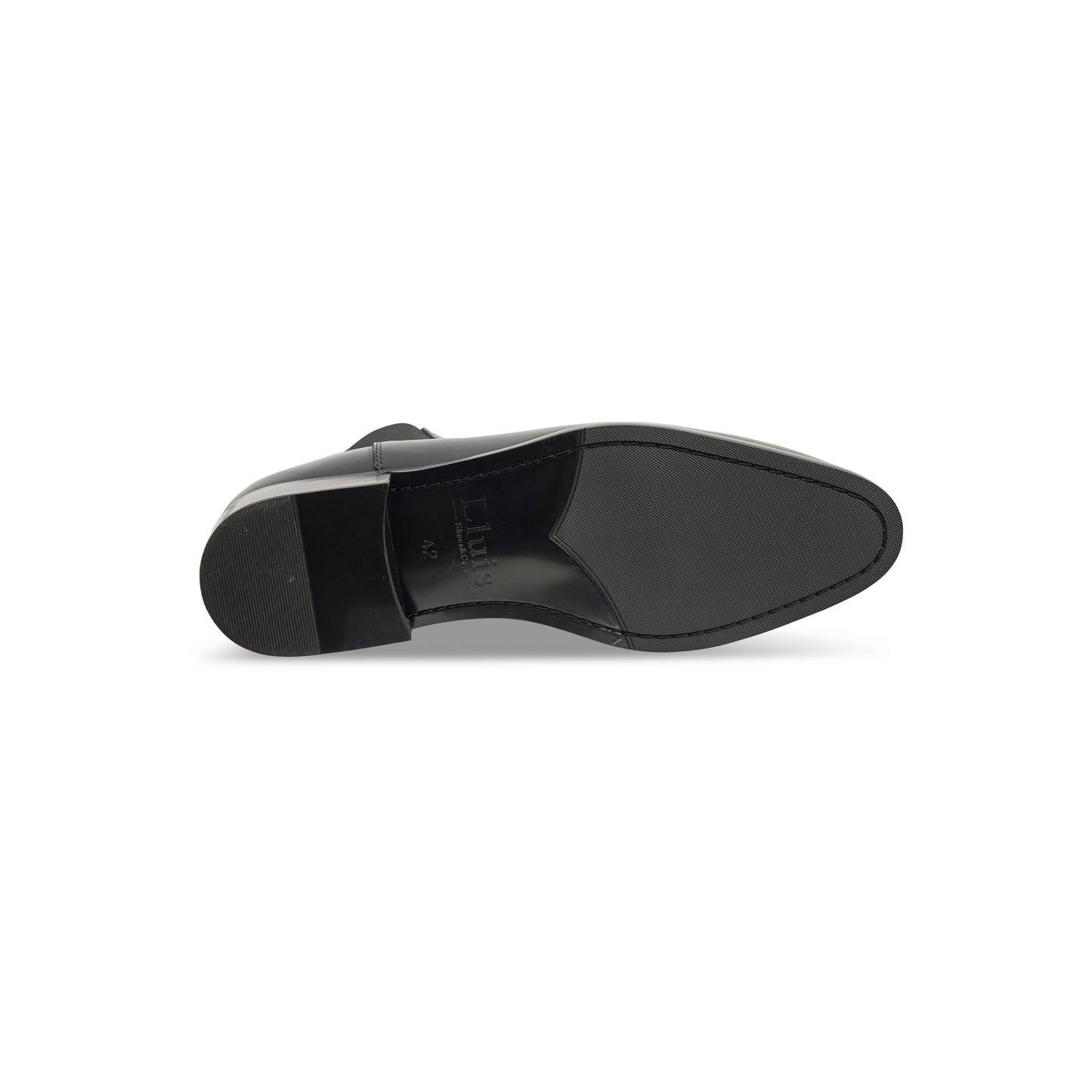 Bottom view of Figo Boots in Black