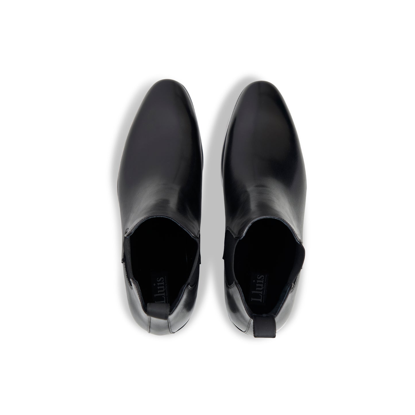Top view of Figo Boots in Black