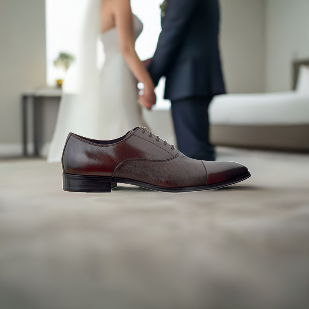 Coffee Leather shoes