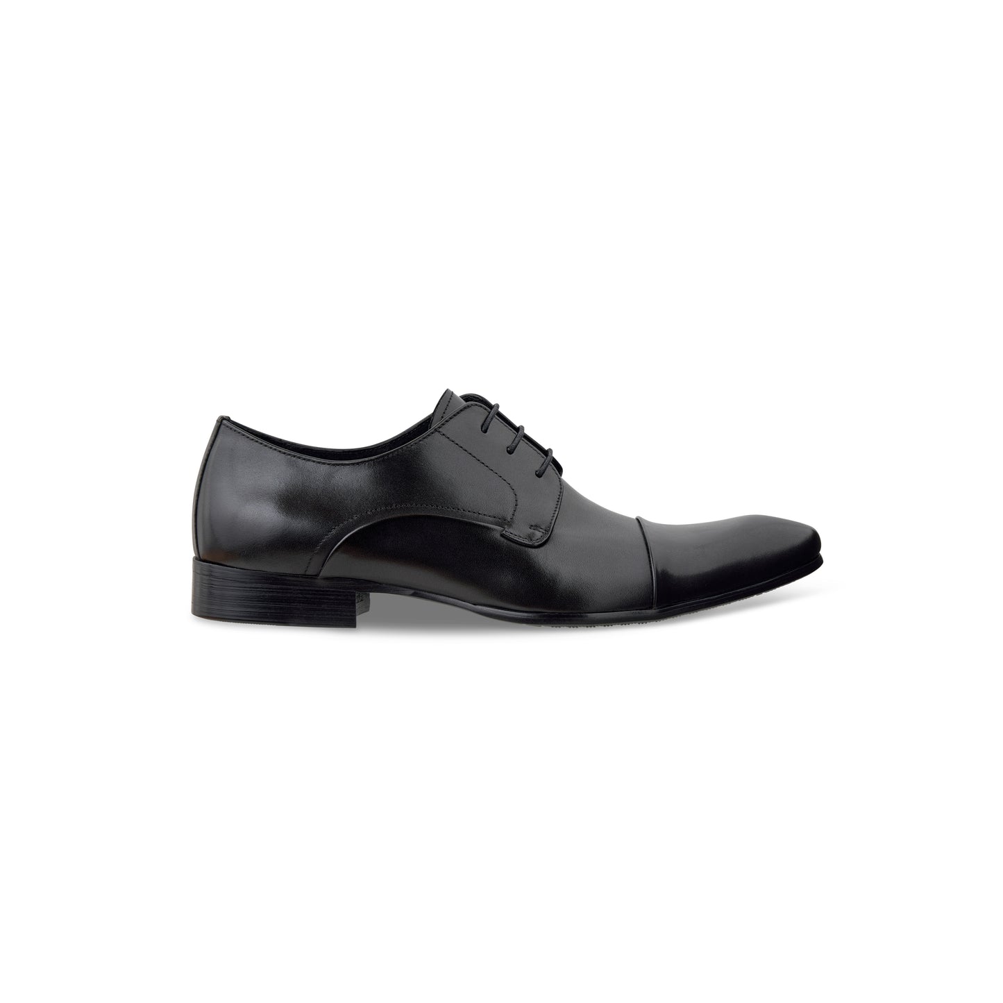 side view of Rome shoes in Black