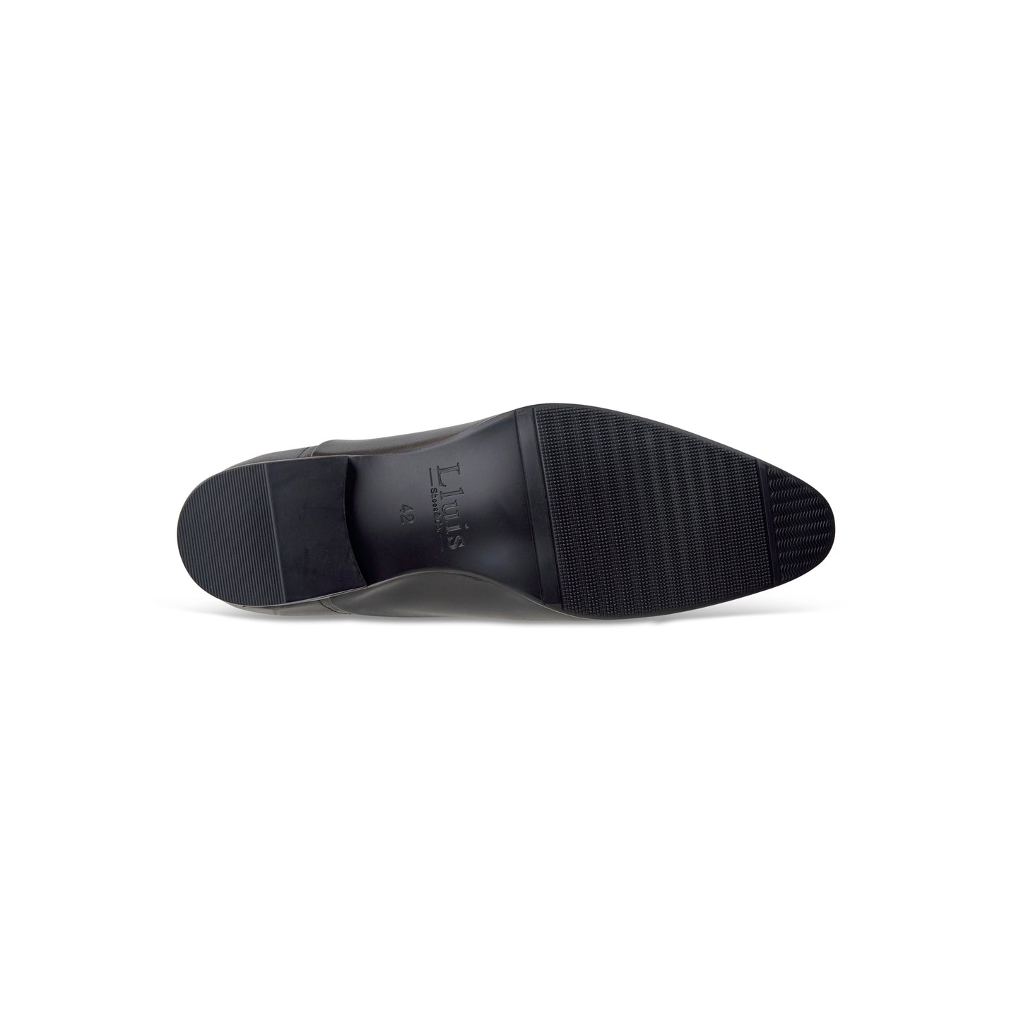 Bottom view of Rome shoes in Black
