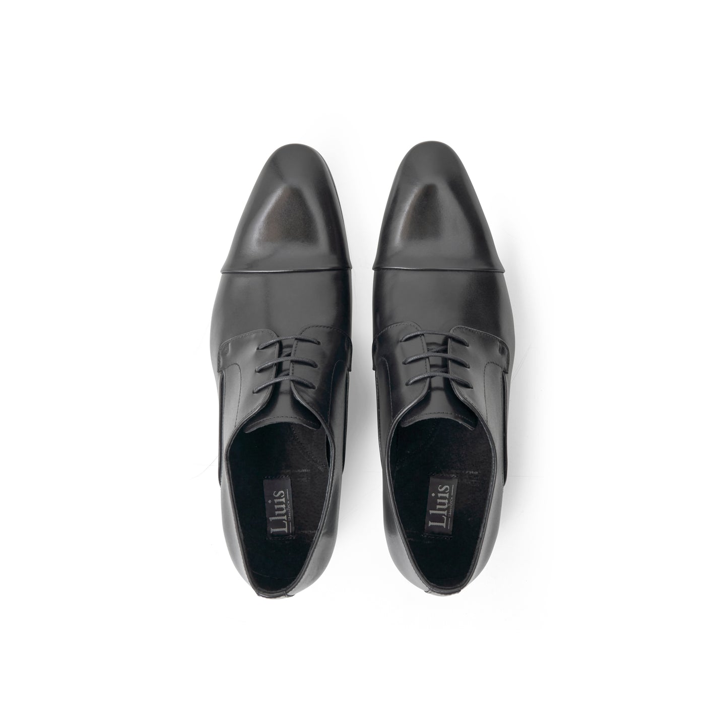 Top view of Rome shoes in Black