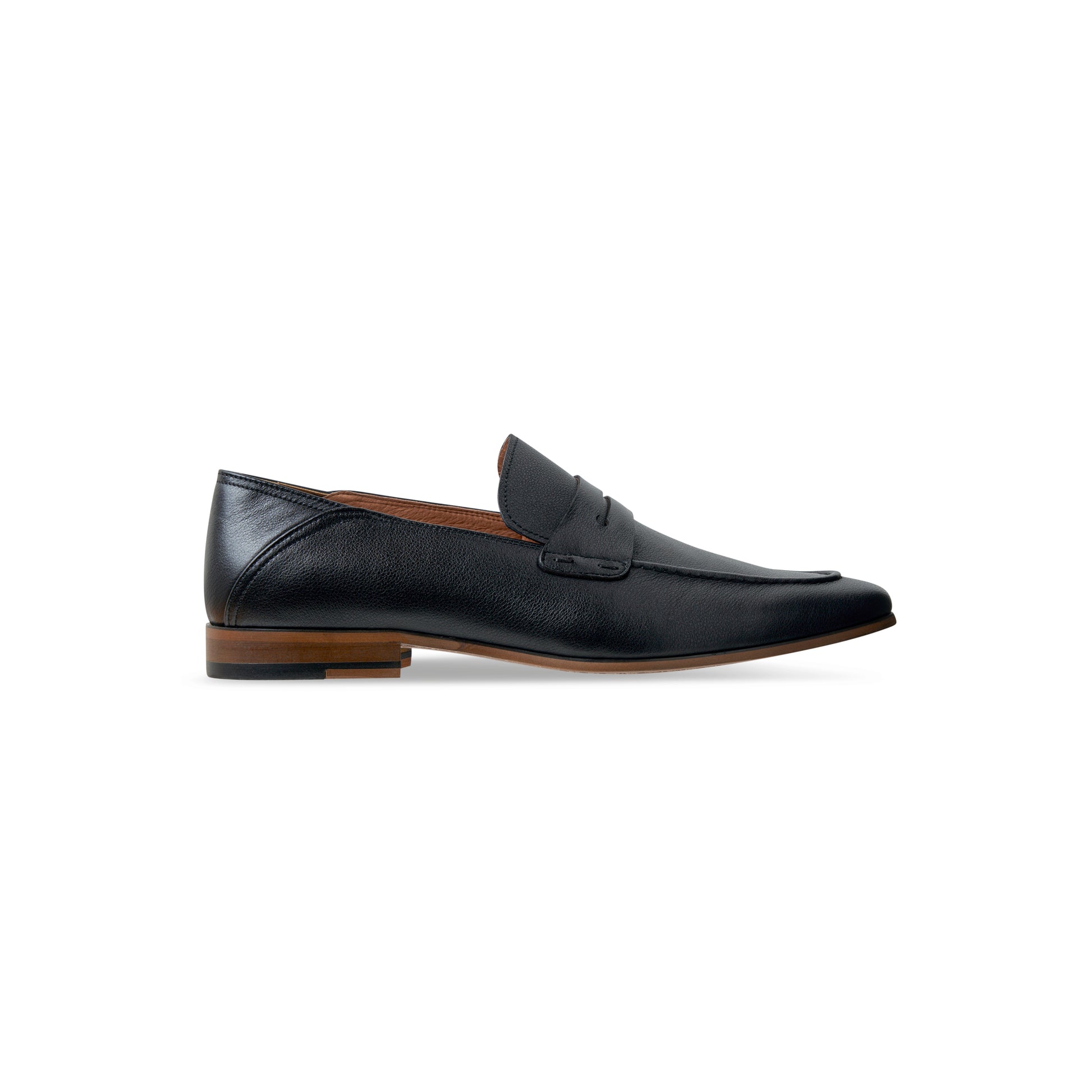 Right side of Black Alexi Loafer