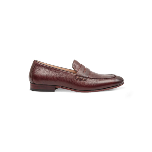 Lluis Shoes & Co Georgi Penny Loafer in Coffee