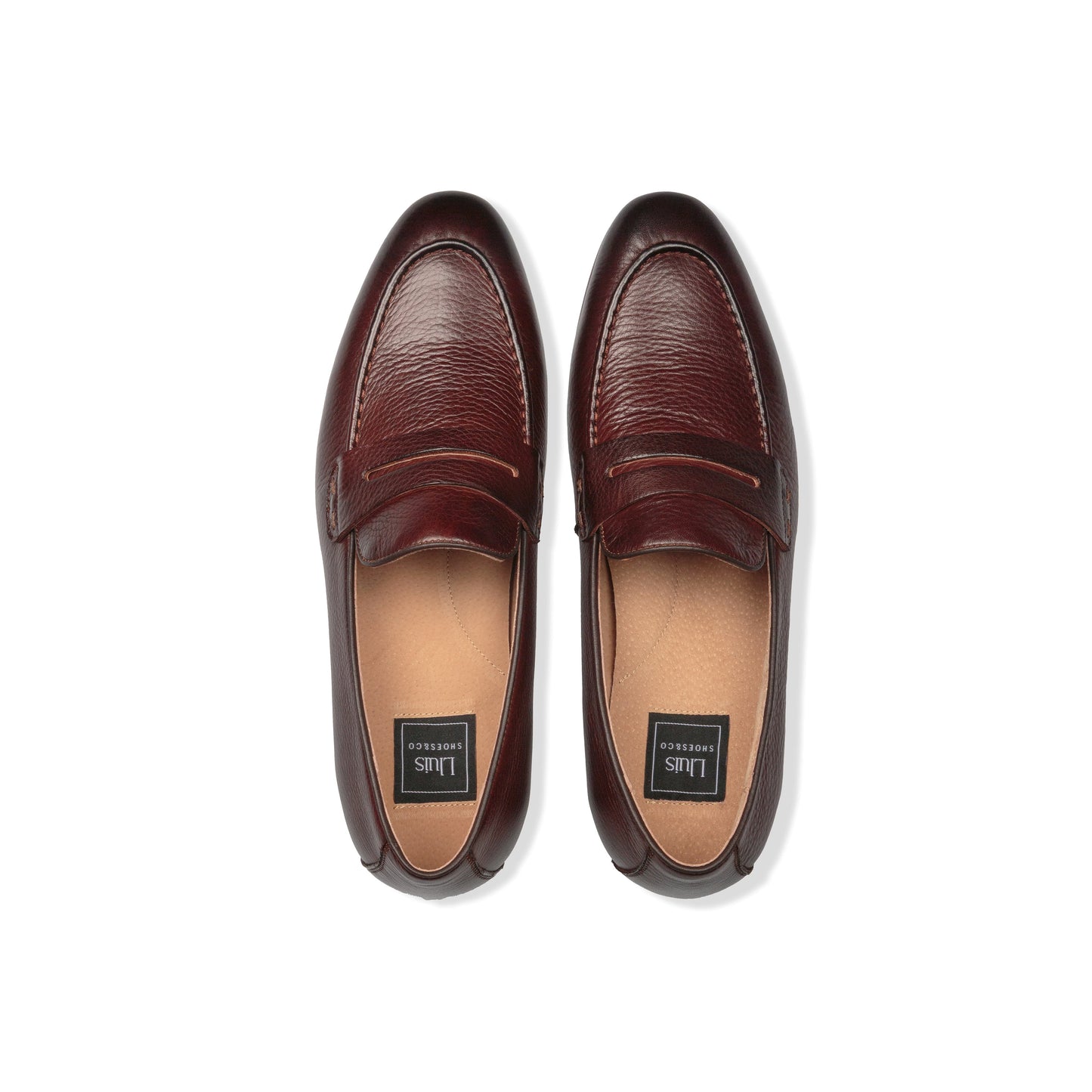 Lluis Shoes & Co Georgi Penny Loafer in Coffee