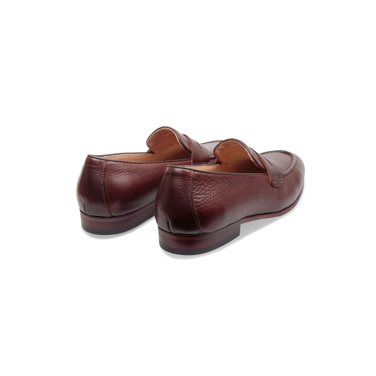 Lluis Shoes & Co Georgi Penny Loafer in Coffee