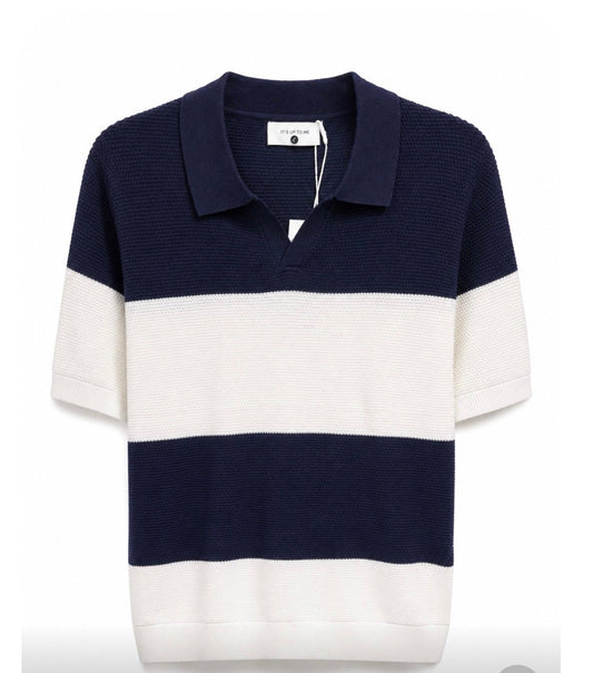 Boston Polo Top in Blue
