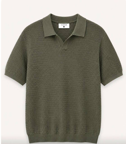 Samson Polo Top in Green