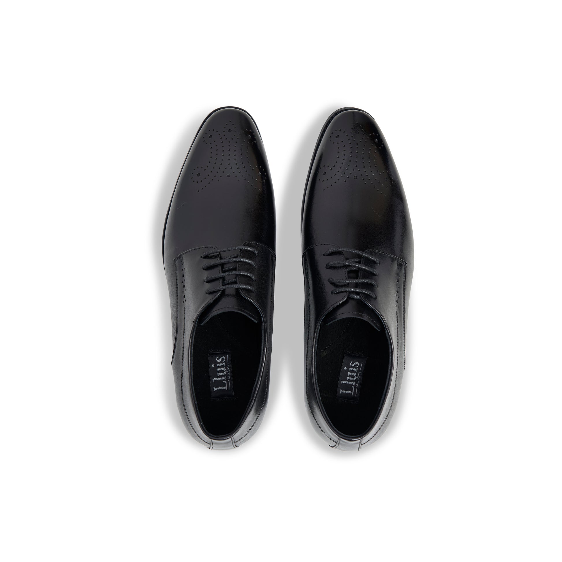 Top view of Venice shoes in Black