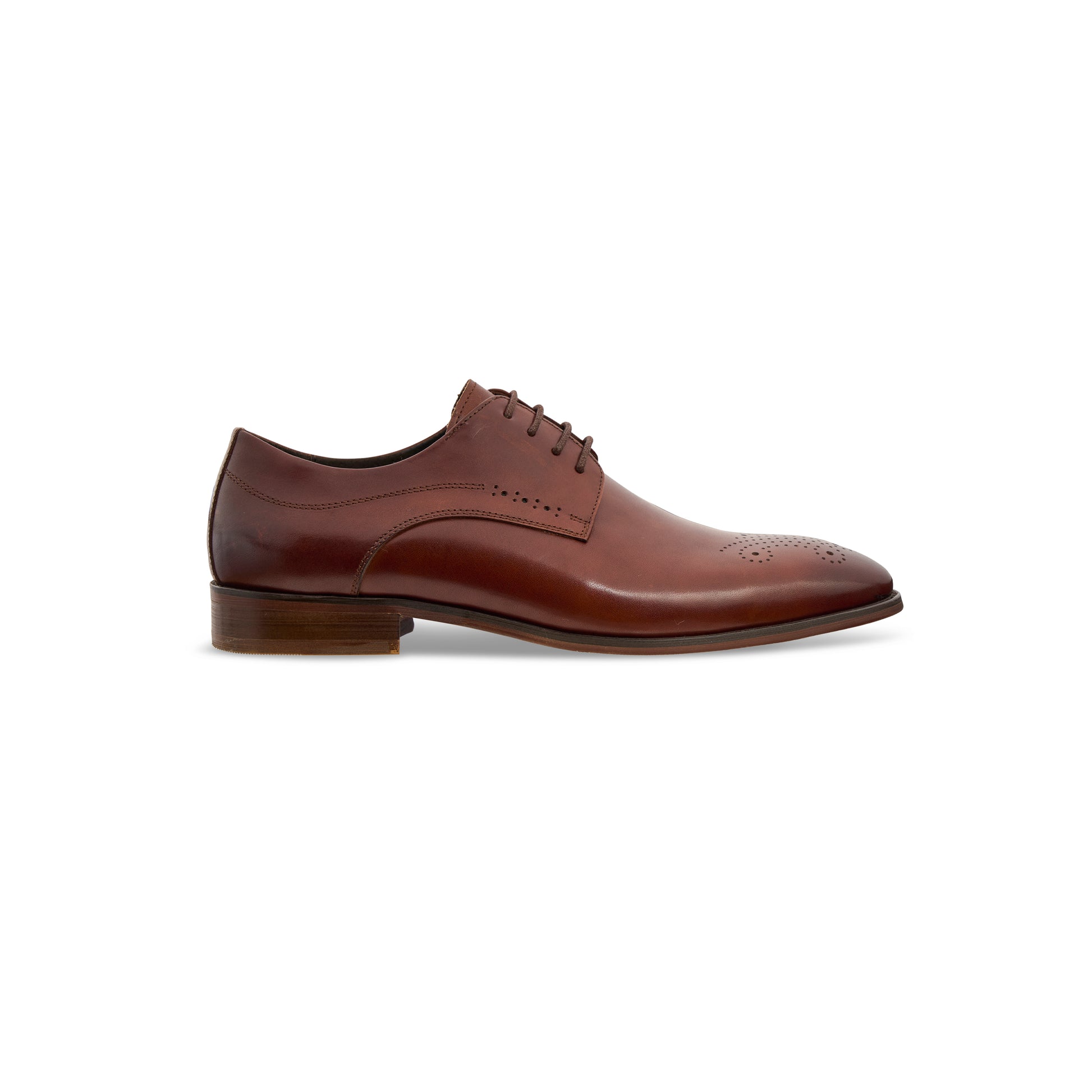side view of Venice shoes in Tan