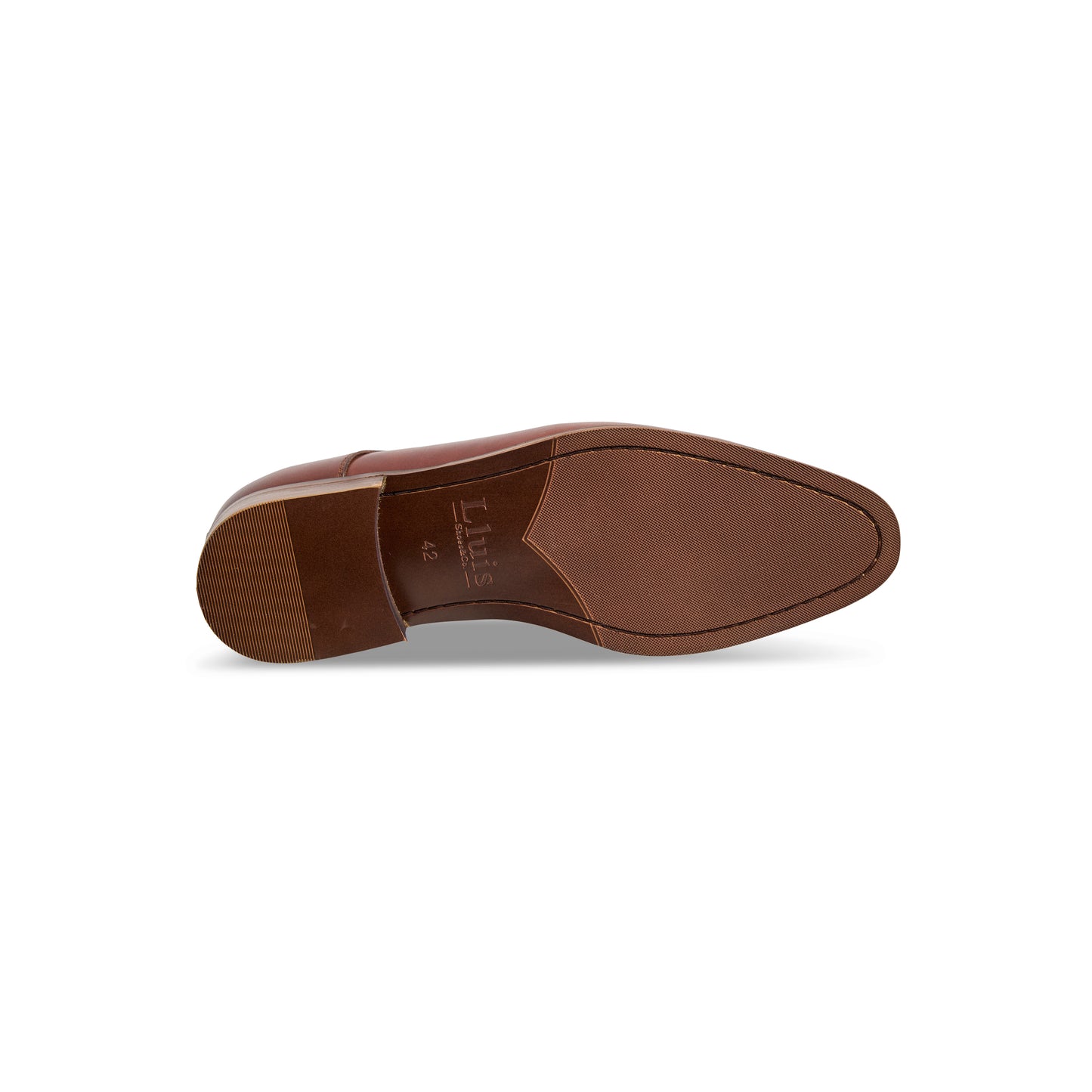 Bottom view of Venice shoes in Tan